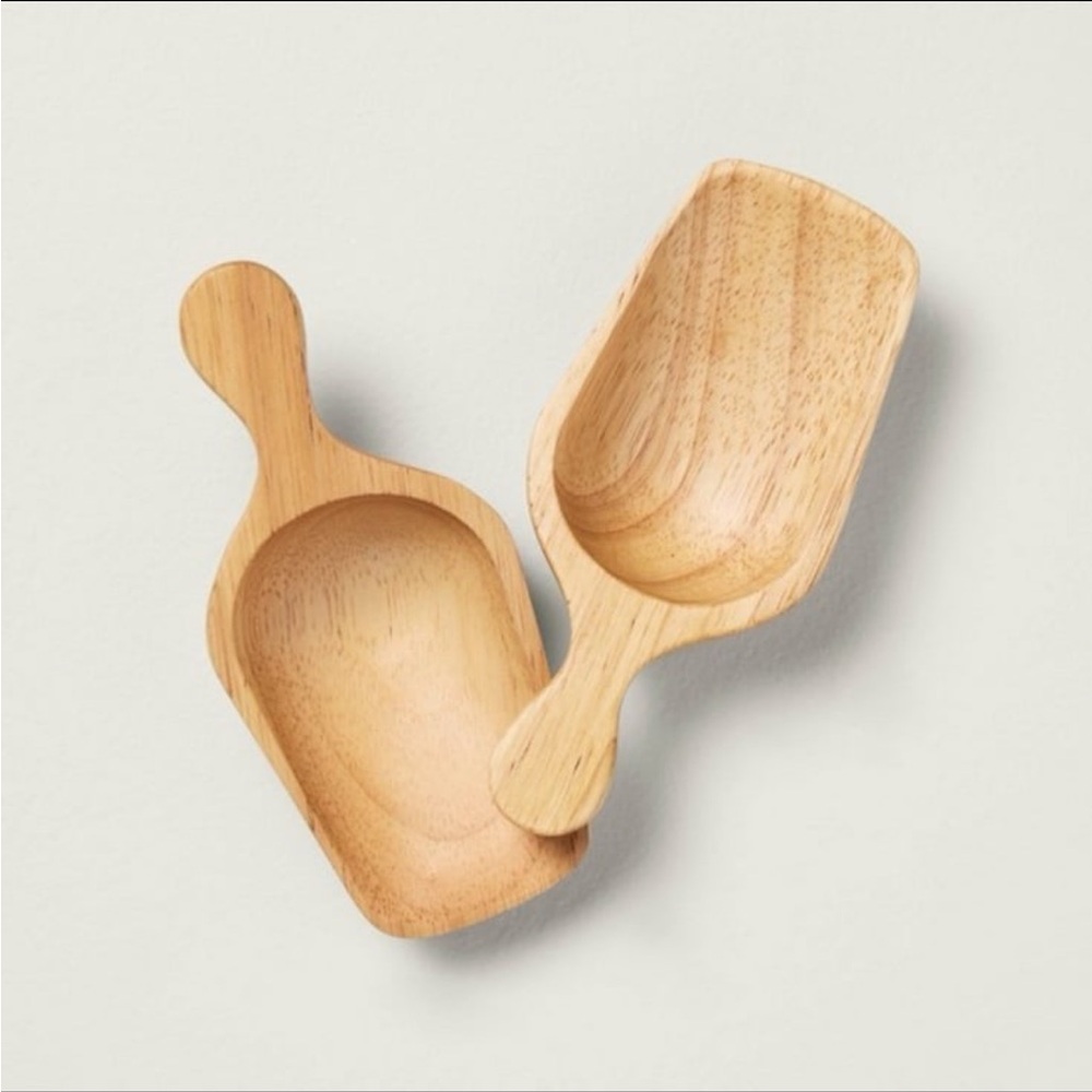 Hearth & Hand Magnolia Small Wooden
Scoop (Set of 2)